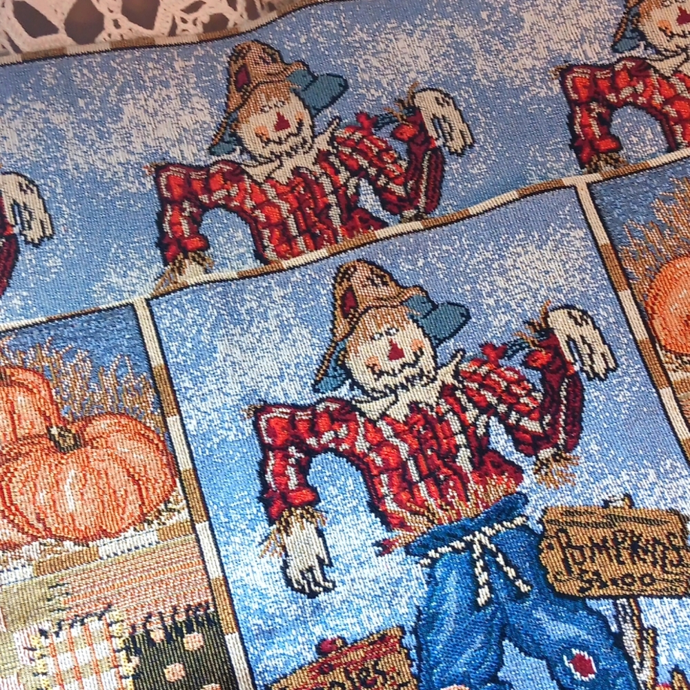 Fall Place Mats and Tapestry runner
